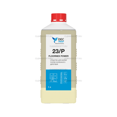 Средство DEC Prof 23/P Floornex Power для мойки полов усиленного действия (1 л)