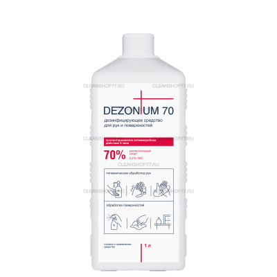 Кожный антисептик DEC Prof Dezonium 70 для рук и поверхностей (ИПС 70%) (1 л) Кожный антисептик DEC Prof Dezonium 70 для рук и поверхностей (ИПС 70%) (1 л)