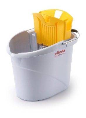 Ведро Vileda с отжимом УльтраСпид Мини, цвет на выбор (Жёлтый)