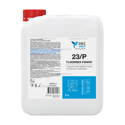 Средство DEC Prof 23/P Floornex Power для мойки полов усиленного действия (5 л)