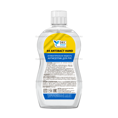 Антибактериальное средство для рук DEC Prof 44 Antibact Hand (0,5 л)