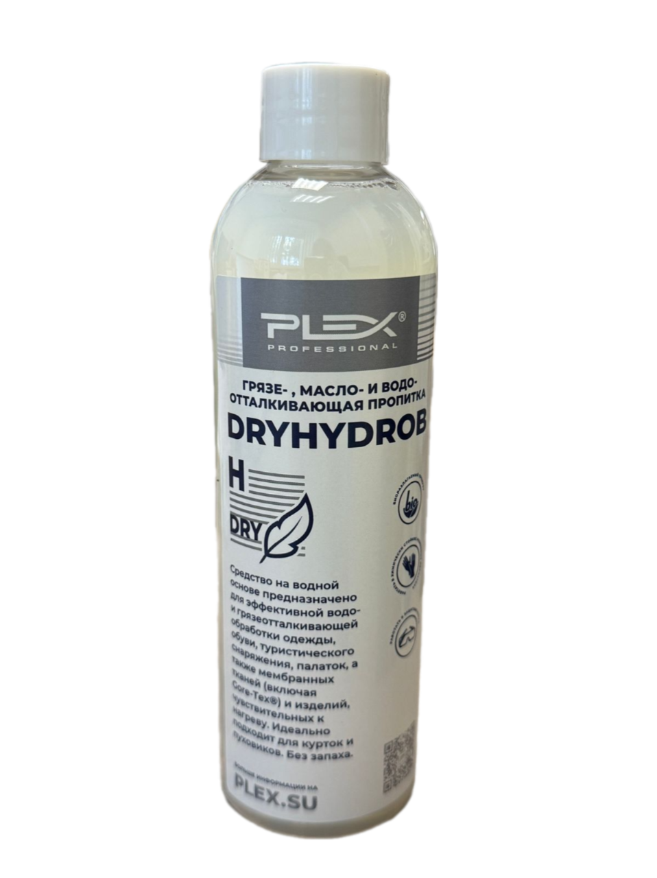 Гидрофобная пропитка для текстильных изделий Plex HYDROB Dry 250 мл Гидрофобная пропитка для текстильных изделий Plex HYDROB Dry 250 мл