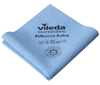 Салфетка Vileda ПУРмикро Актив (Синий)