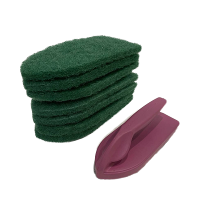 Набор: держатель - утюжок + 7 падов (Зеленый)