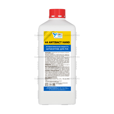 Антибактериальное средство для рук DEC Prof 44 Antibact Hand (1 л)