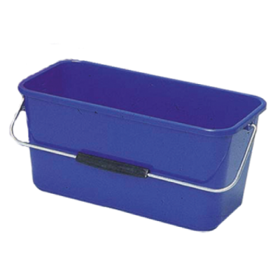 Ведро прямоугольное VDM для мытья окон 13 л (Синий)