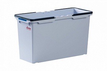 Ведро-контейнер для мопов Vileda Ориго 2 с синими клипсами