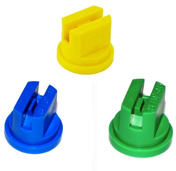 Набор форсунок для экстрактора Santoemma Sabrina SW15 (зеленая - желтая - синяя)