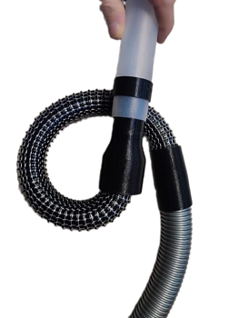 Гибкий хвост (37мм нар. диаметр) 30см + на шланг SW15 40мм