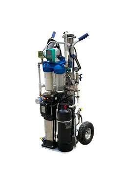 Установка WFP для мойки фасадов