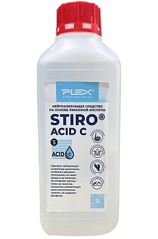 Кислотный ополаскиватель нейтрализатор щелочи Plex STIRO ACID С (1 л)