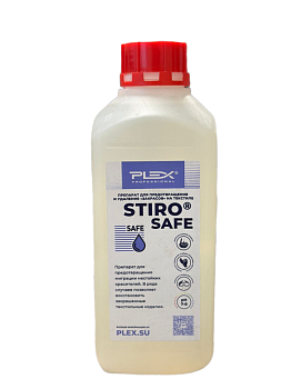 Концентрированное средство против закрасов Plex Stiro Safe Ultra 1 л Концентрированное средство против закрасов Plex Stiro Safe Ultra 1 л
