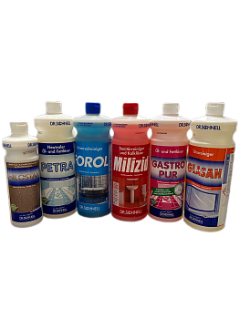 Стартовый набор для клининга Dr.Schnell 6 топовых средства