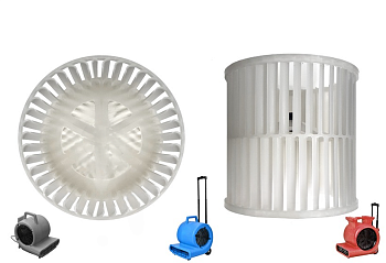 Крыльчатка для коврового фена сушки